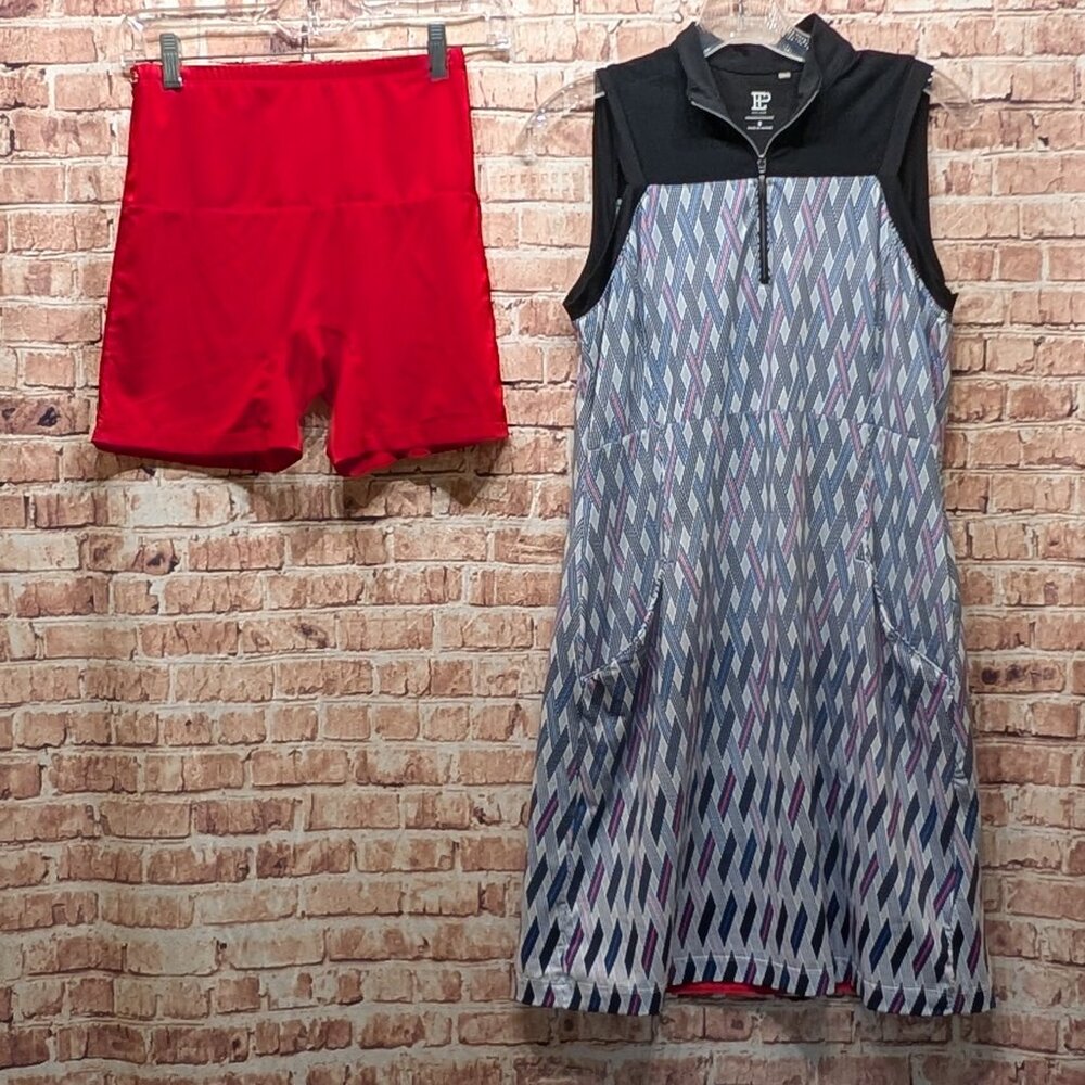 EP New York Golf Dress with Shorts Set Size Small